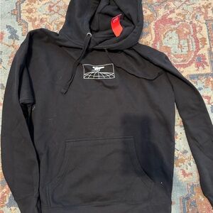 Arsenal L Black Hoodie with Graphic Design